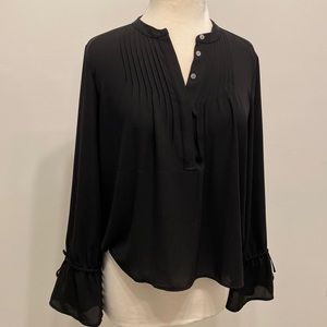 J Crew Black Blouse Small